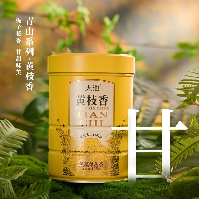 天池茶叶鸭屎香凤凰单枞茶高山春茶乌龙茶清香型罐装送礼盒装