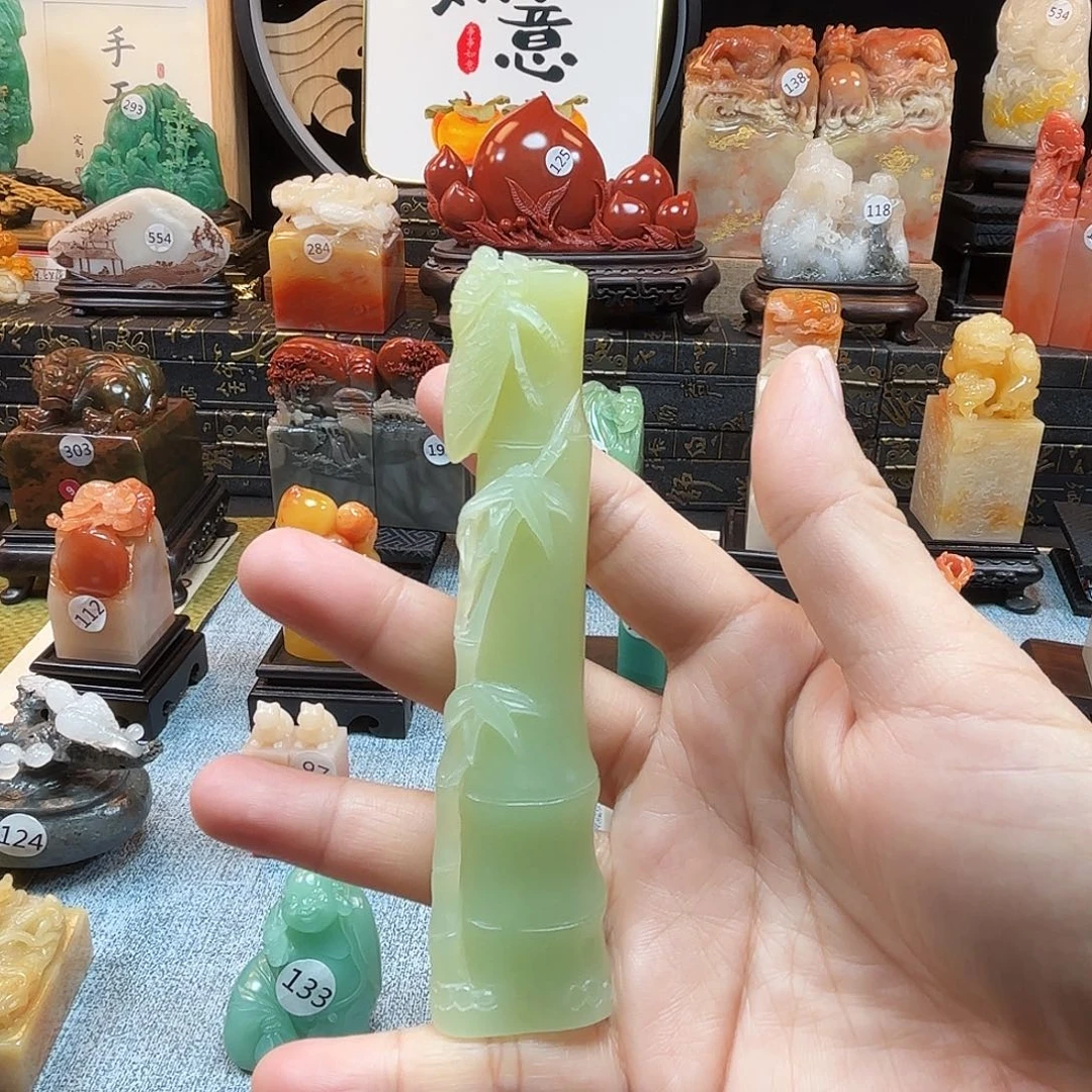 印石寿山石一鸣惊人8