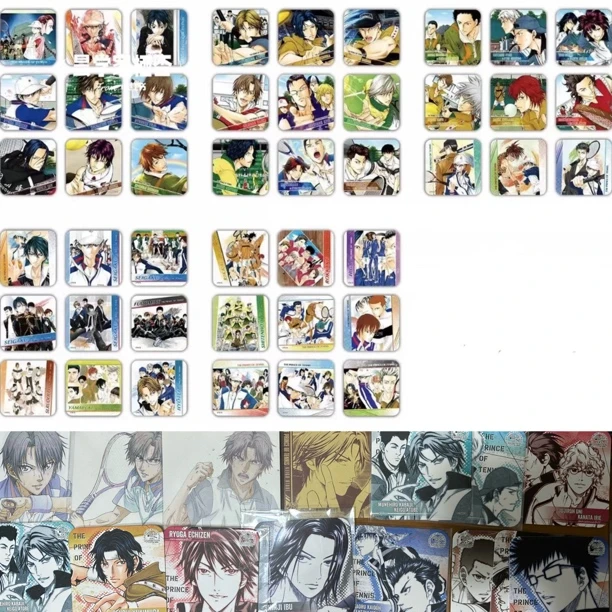 【拆盒】网球王子jump50周年大原画展杯垫bestgame纸质杯垫卡牌盲盒