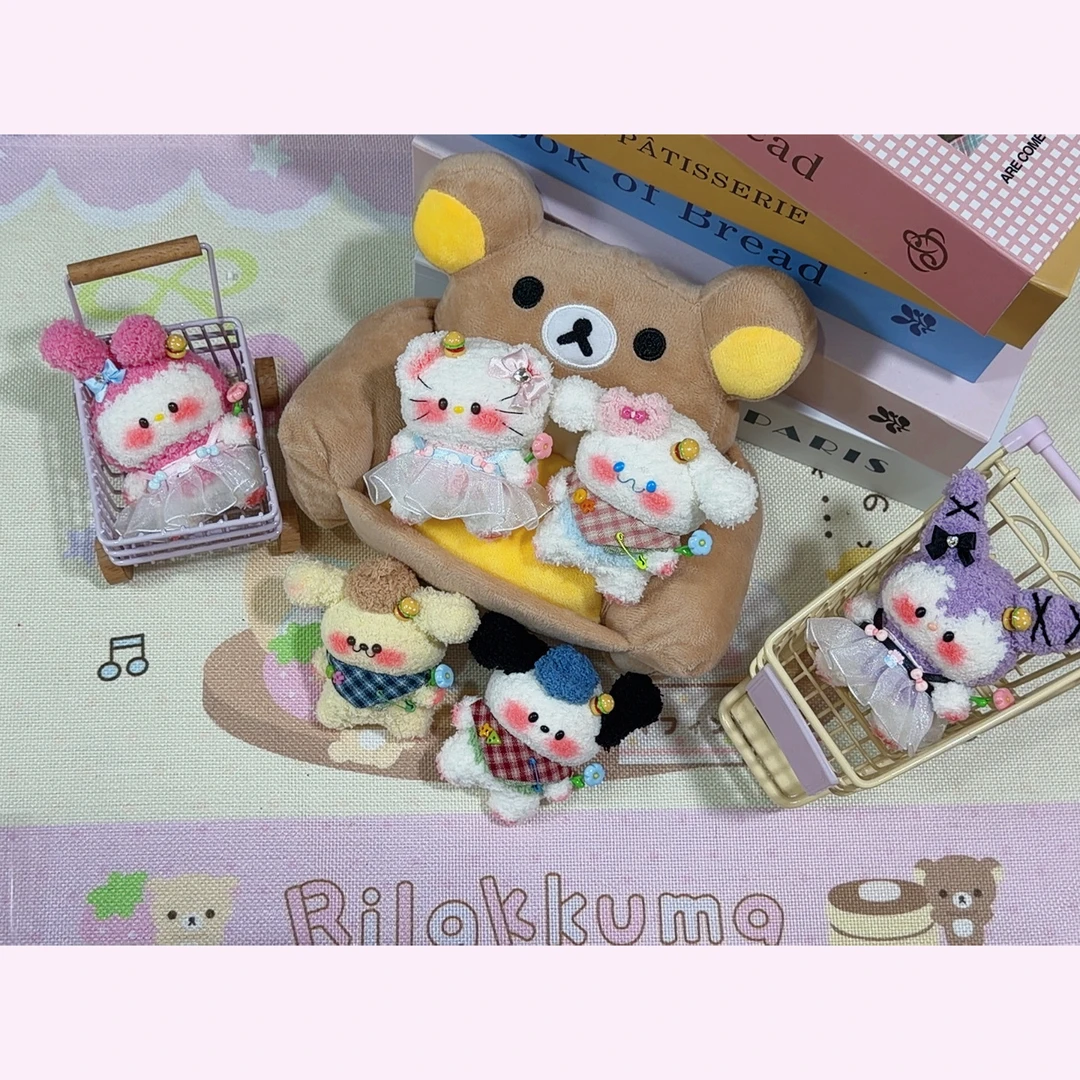 萌萌三丽鸥小明星小可爱手工钩织玩偶