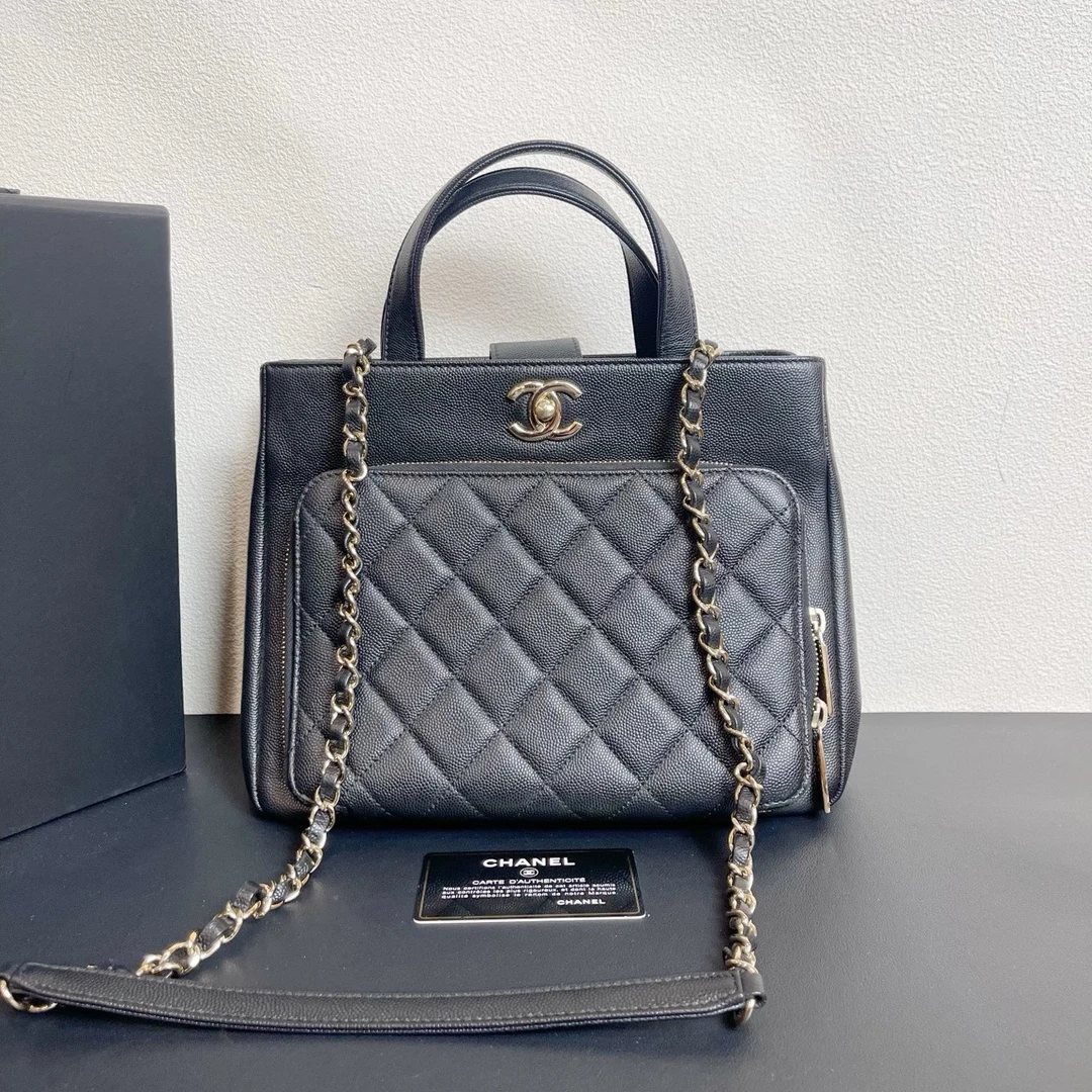 95新 Chanel/香奈儿 98新 奢总管/tote包/25开有卡