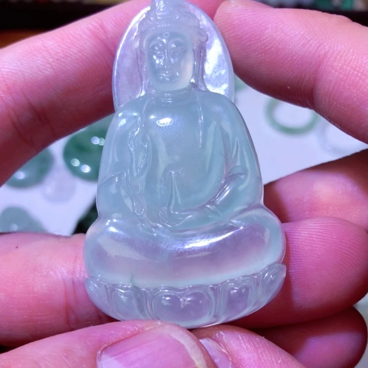 定制翡翠未镶嵌天然a货翡翠