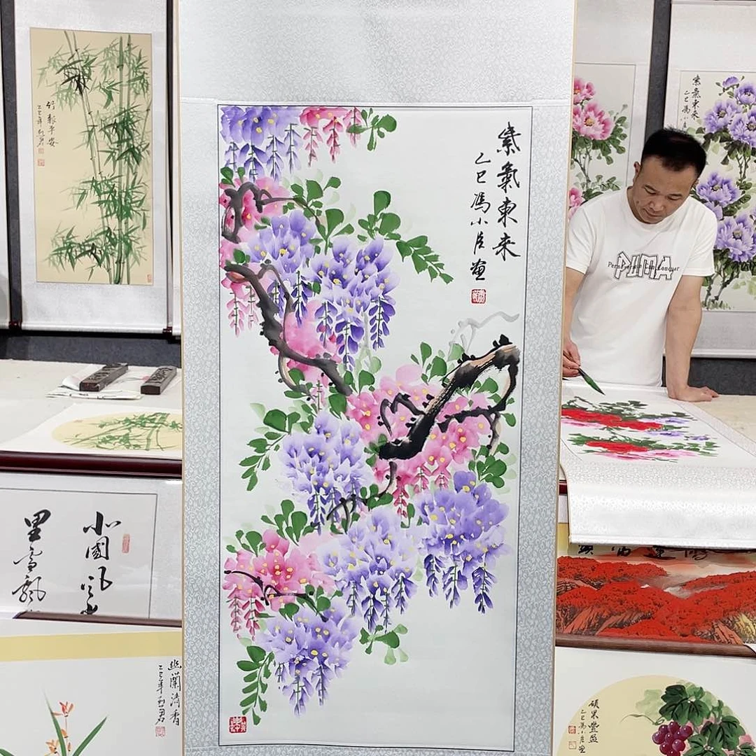 国画手绘作品手绘作品