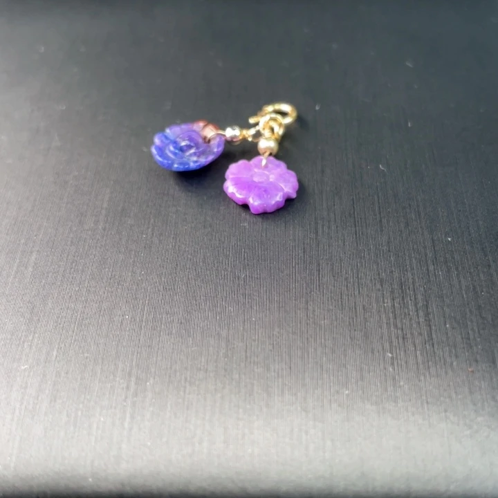 苏纪石（舒俱来）颈饰14K金镶嵌