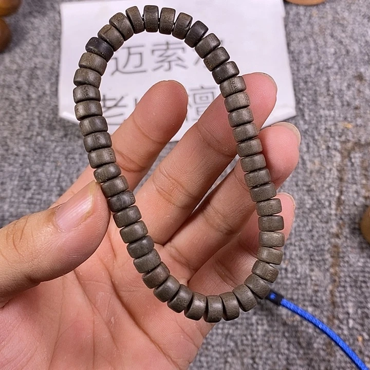 檀香木手串/手链老山檀香阴沉药片珠4/7/46