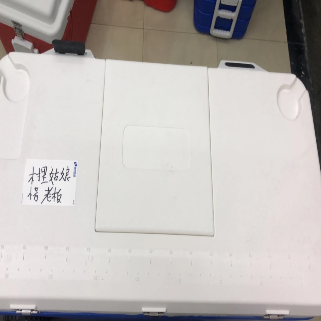 村里姑娘小芳老板100L轮子高配宝蓝色海钓箱