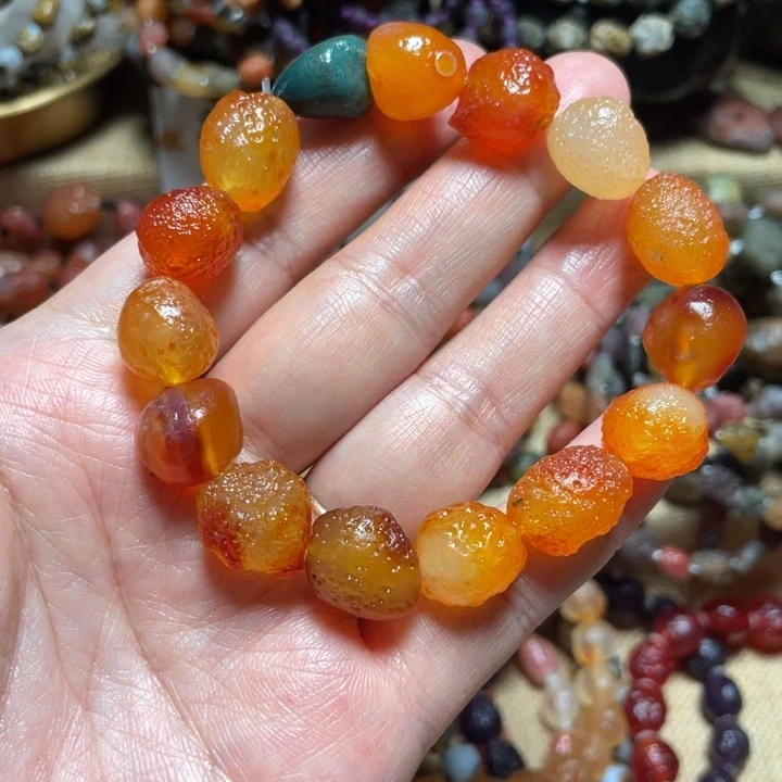 玛瑙/玉髓合金手链