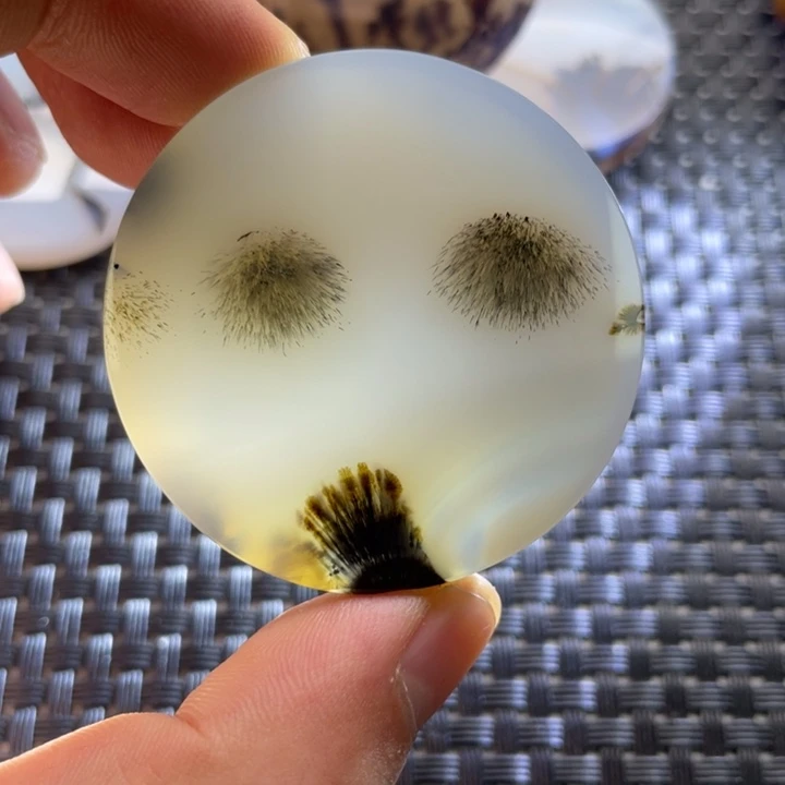 1***放玛瑙/玉髓未镶嵌颈饰