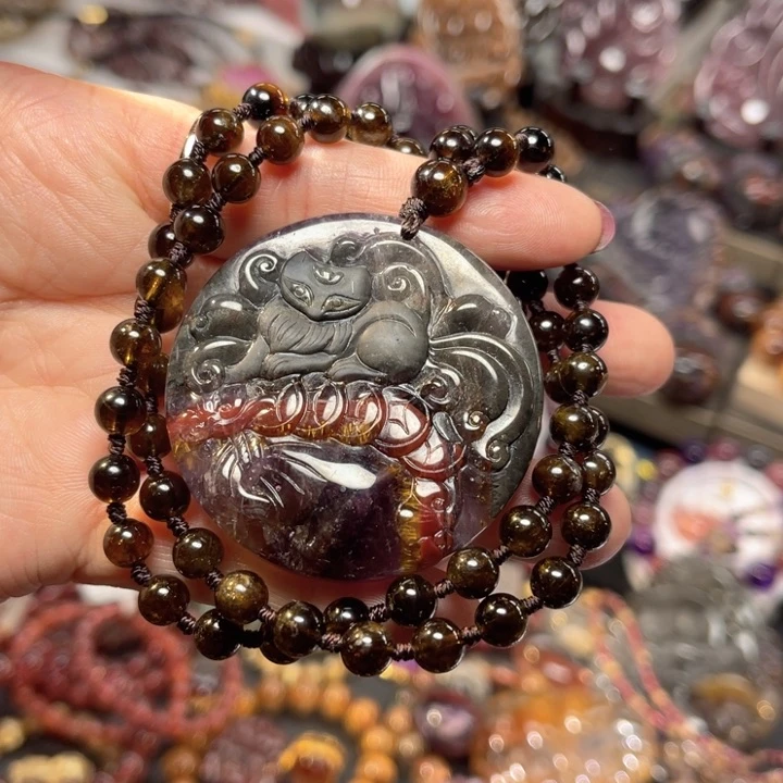 水晶颈饰未镶嵌订制