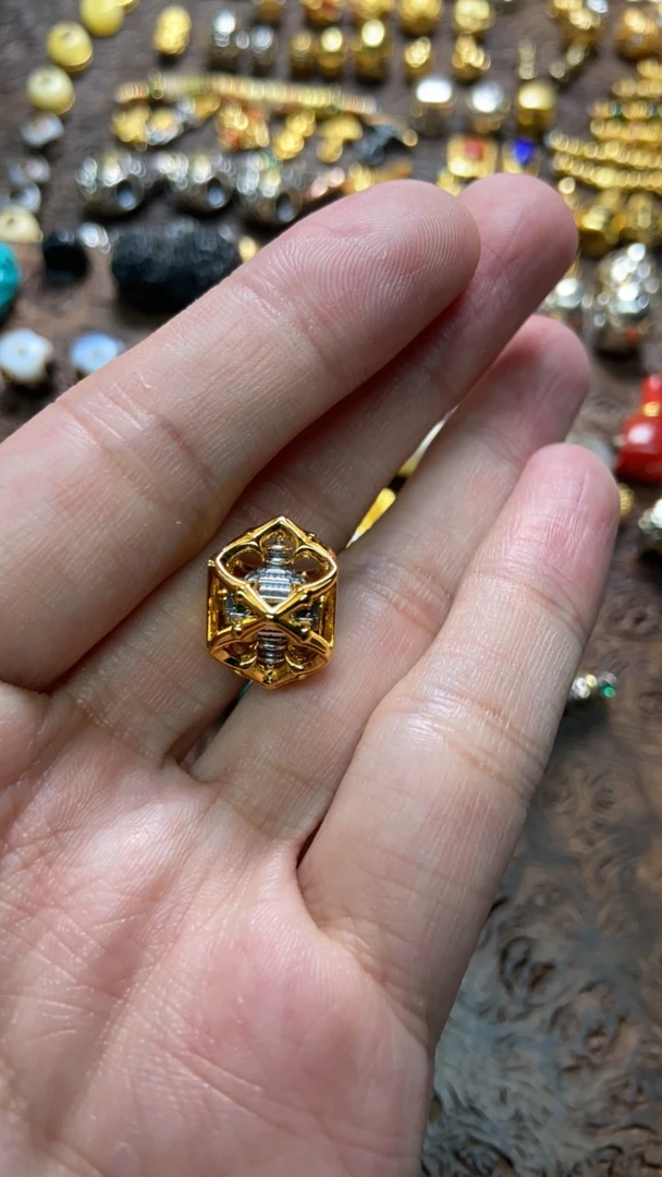 925银银制品 7号12mm谷歌他一个配饰