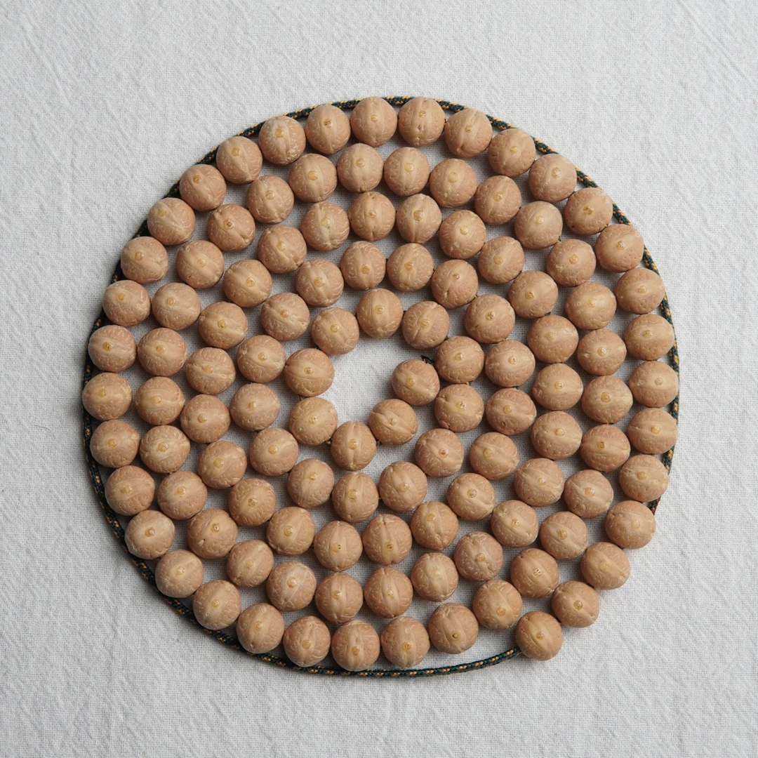 凤眼菩提念珠粉红皮大眼10mm