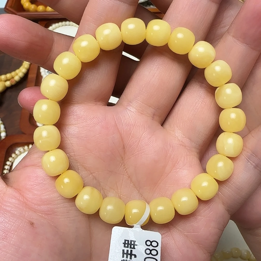 未镶嵌琥珀手链9.5咪