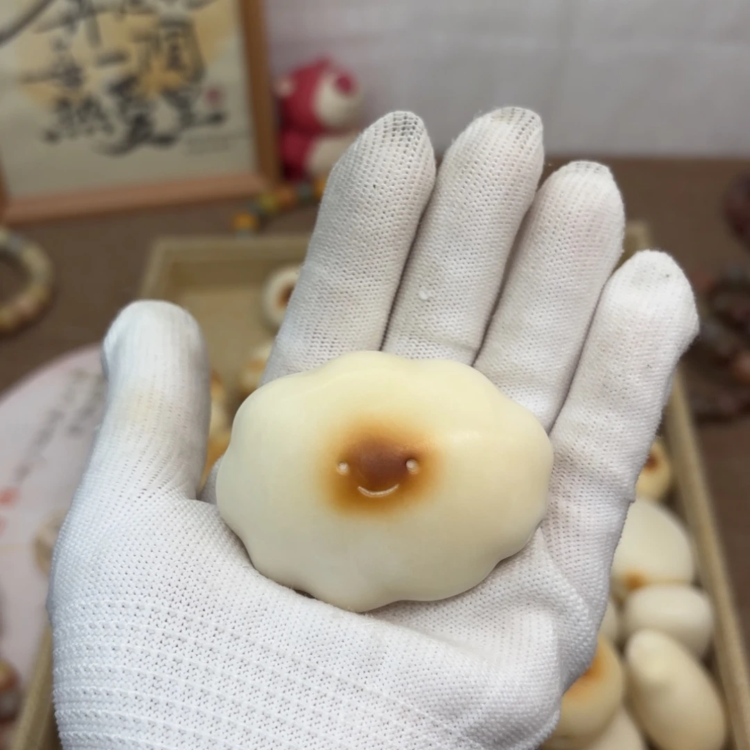 吊坠菩提根/象牙果牙果瑕疵云朵把件816