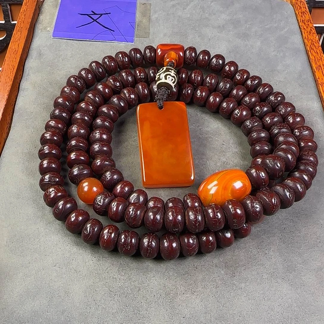 凤眼菩提吊坠脖挂