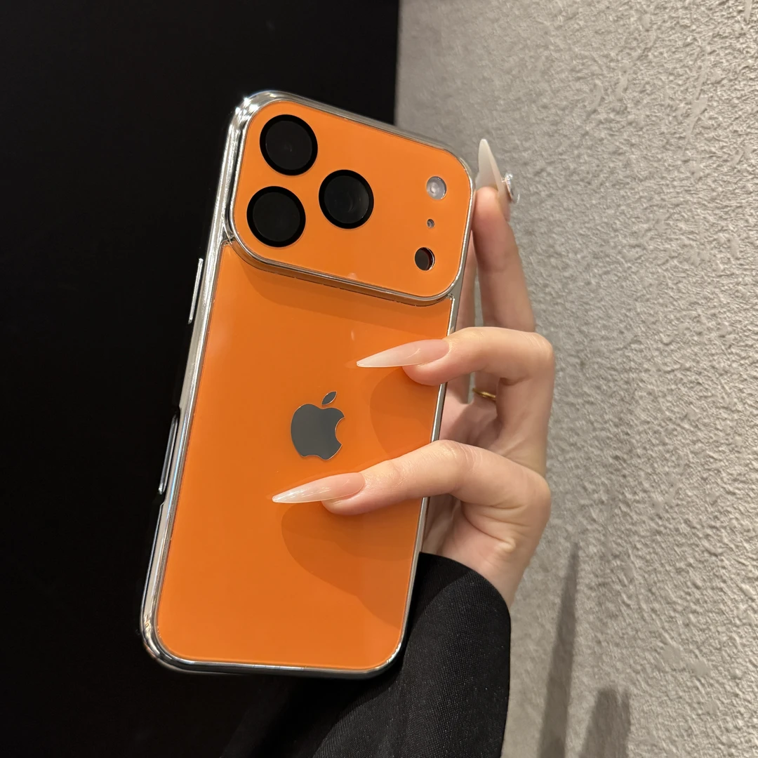 高级简约大视窗适用苹果17promax手机壳网红iPhone16个性15小众14