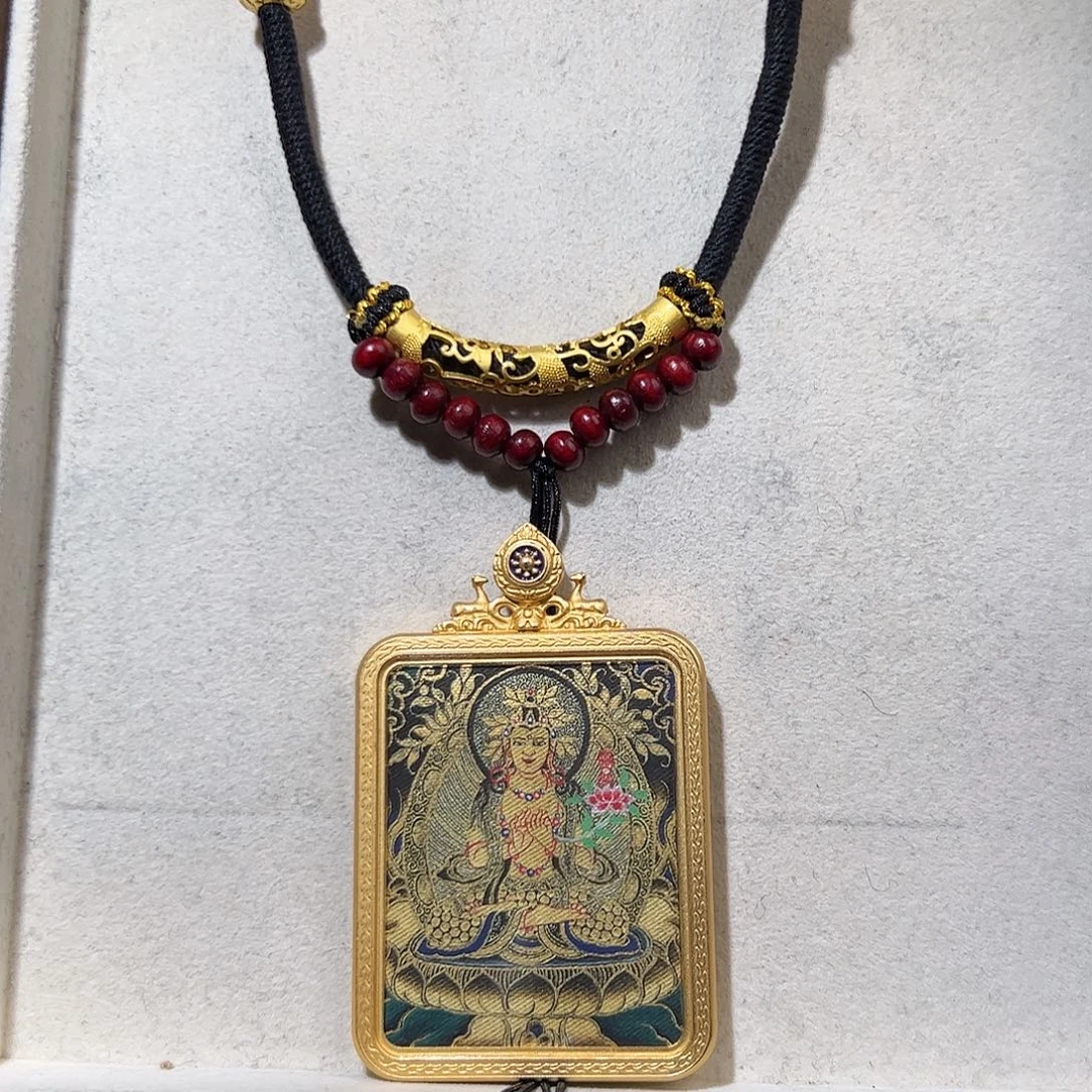 藏***吊坠单面定制 大势至