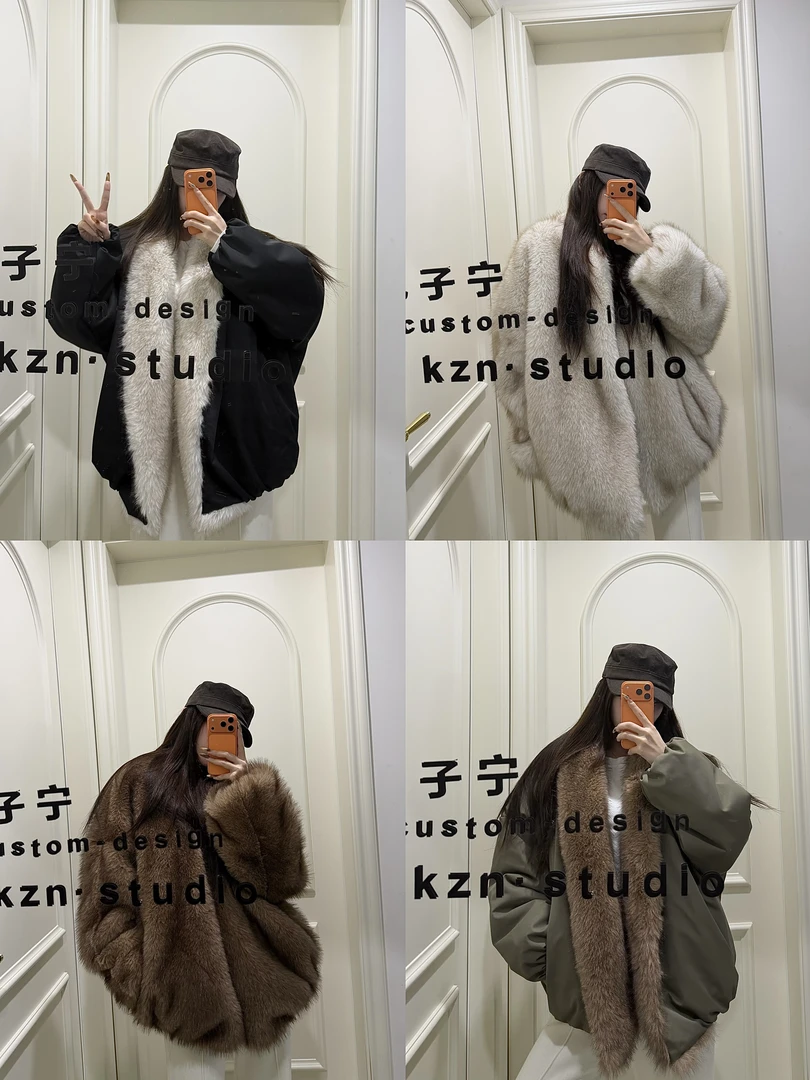 25 |【一件过冬】重工双面穿蓬感休闲派克服女冬