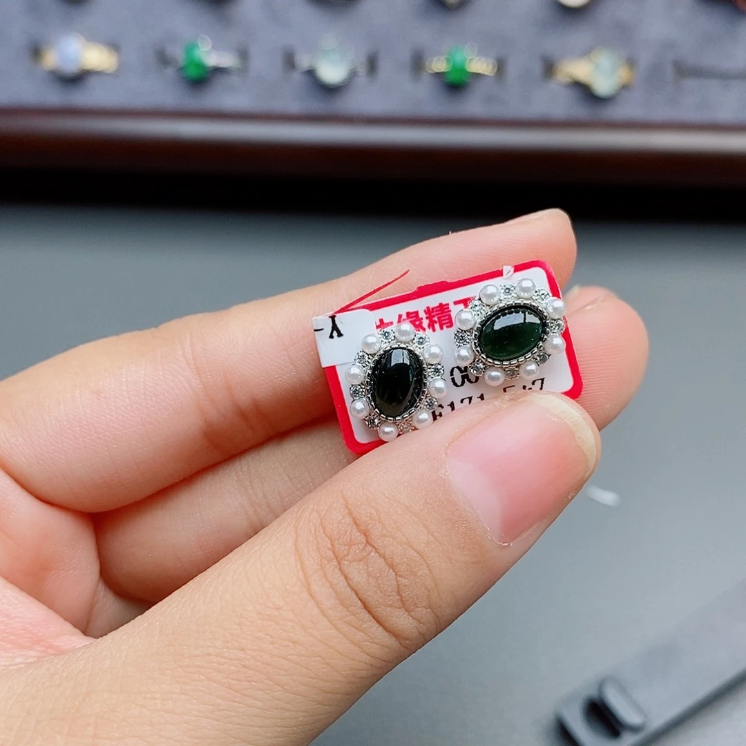 梓***柠翡翠银S925镶嵌戒指111111