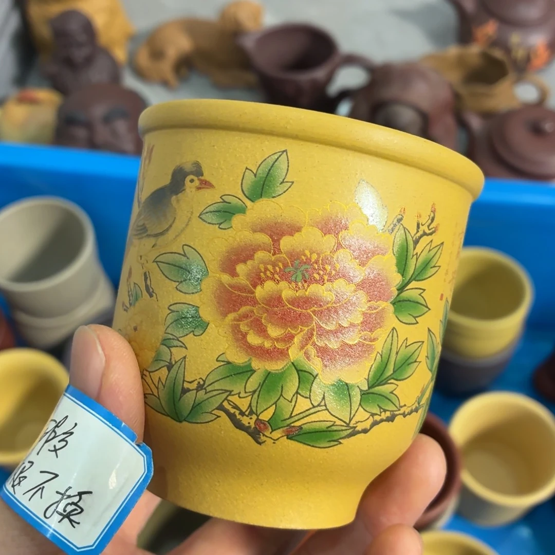 茶杯紫砂瑕疵不退不换介意勿拍