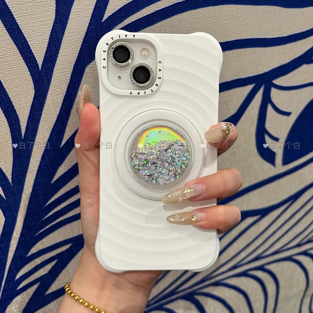 【泡泡骚强磁吸支架】Magsafe个性趣味卡通可拆卸支架懒人追剧神器