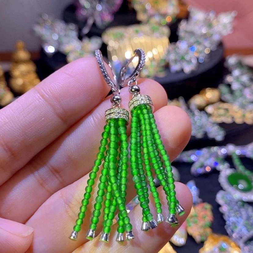【闪购商品】翡翠挂件银S925镶嵌天然资源