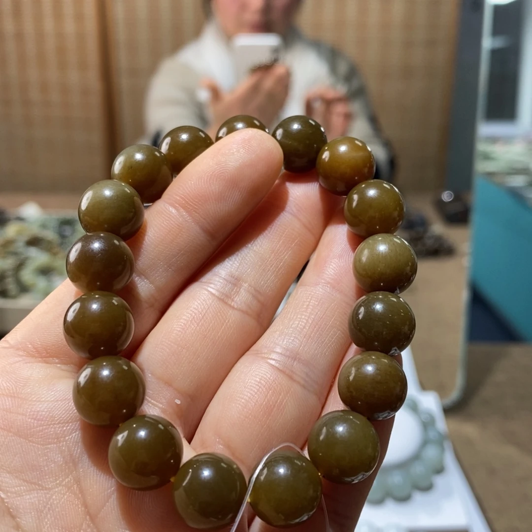 和田玉未镶嵌手链112