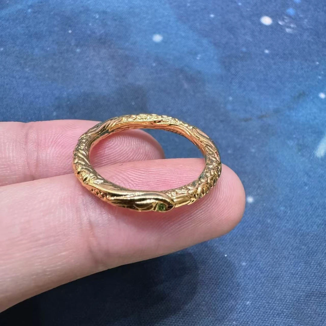 【SG】足金同款乾坤圈国潮风祖母绿 培育