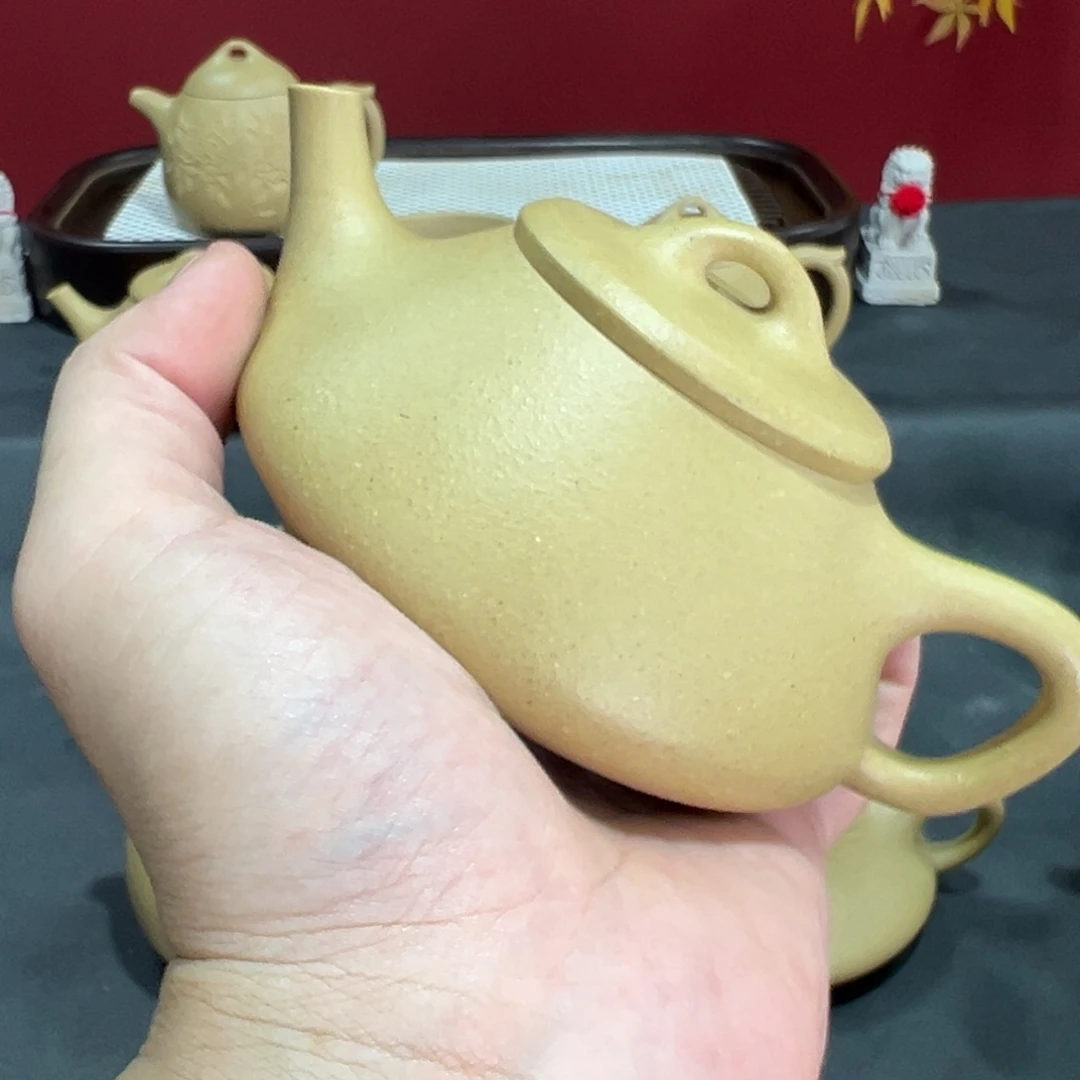 茶壶紫砂梨皮任瓢