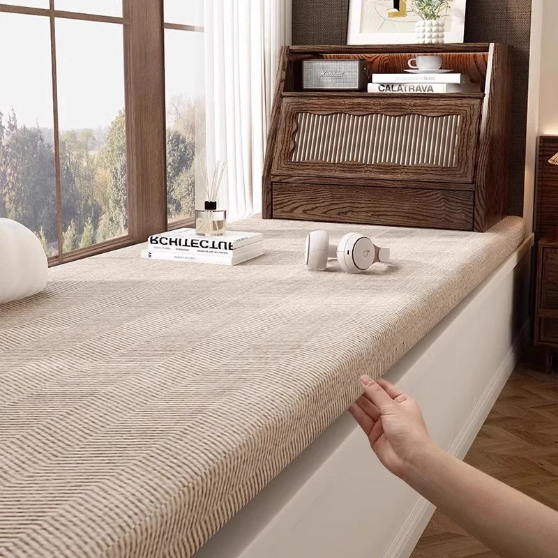 飘窗垫窗台专业定制阳台垫四季通用轻奢高级感2025新款海绵坐垫子