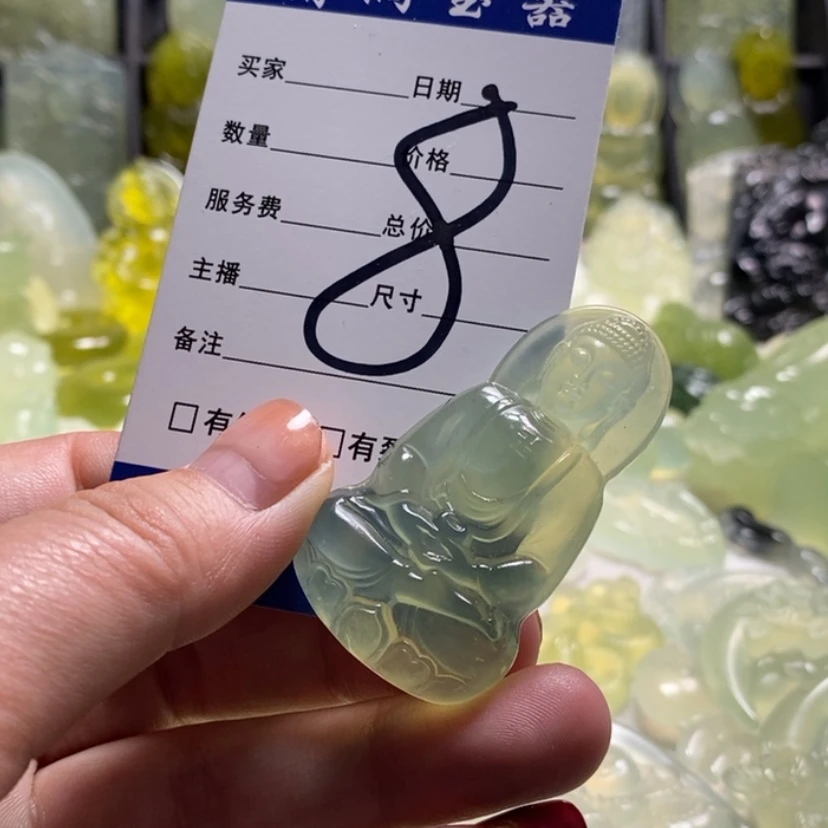 【闪购商品】蛇纹石玉颈饰合金爱***己