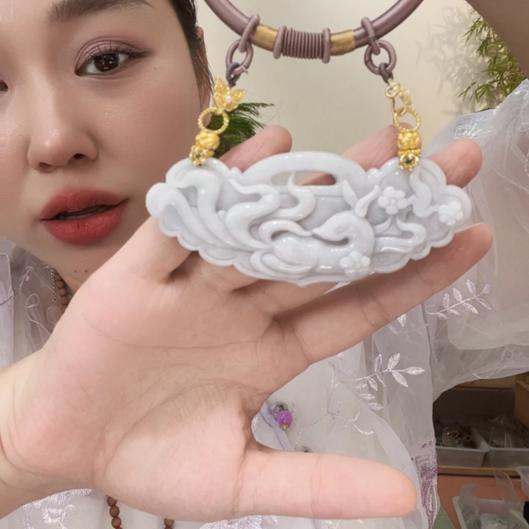 吊坠(赠链)合金翡翠国风