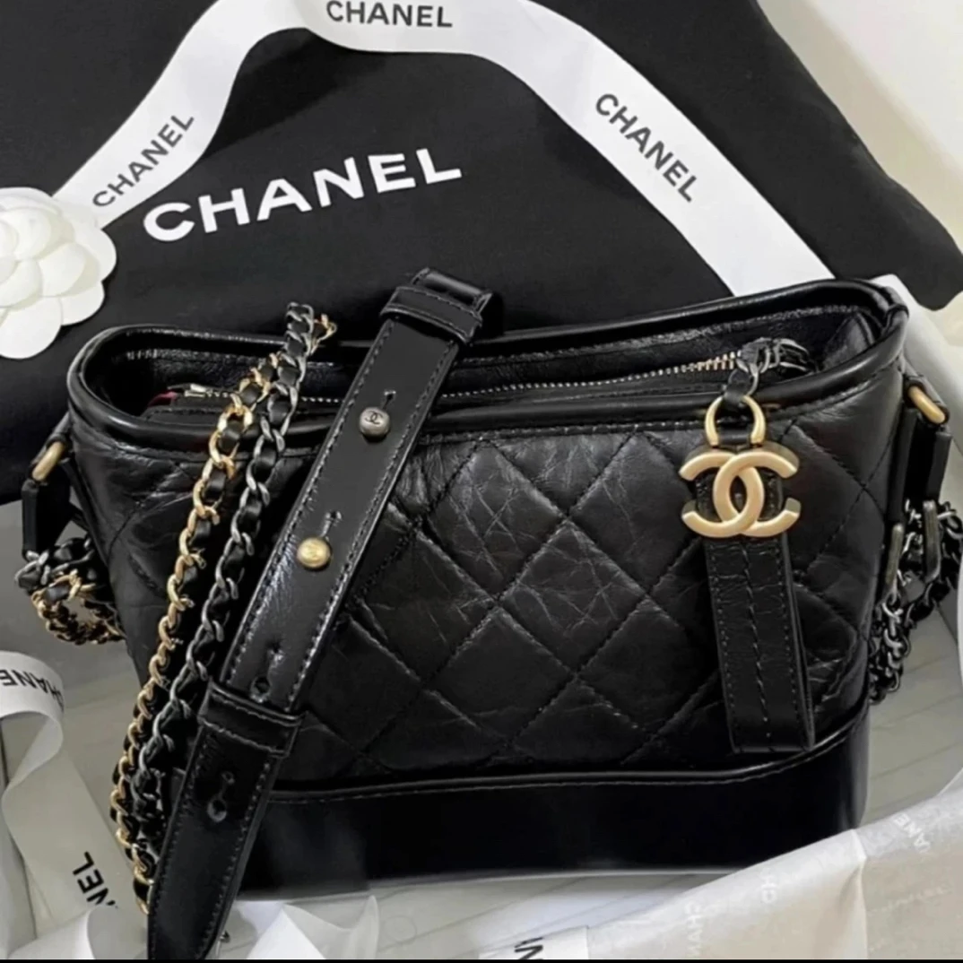 95新 Chanel/香奈儿 Chanel黑金流浪小号 25120031-04