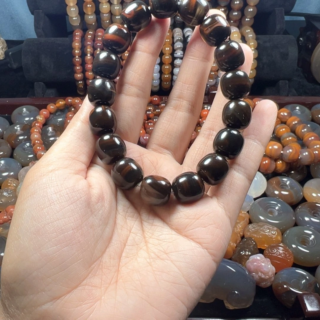 未镶嵌手链玛瑙/玉髓