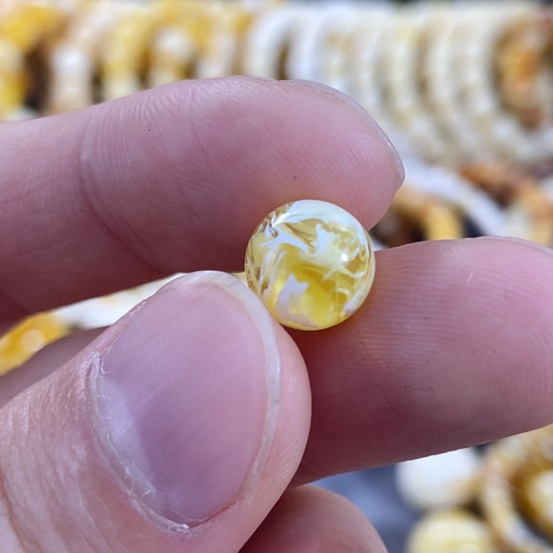 琥珀手链未镶嵌9+mm尺寸