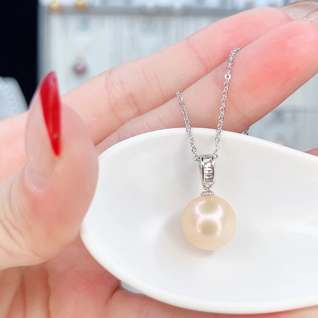吊坠(赠链)合金淡水珍珠