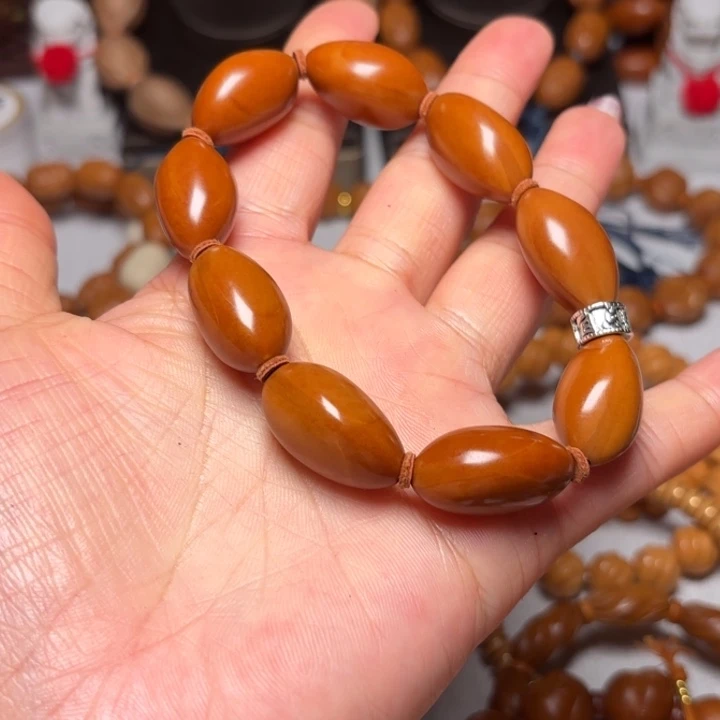 橄榄核手串/手链1.3荷光珠