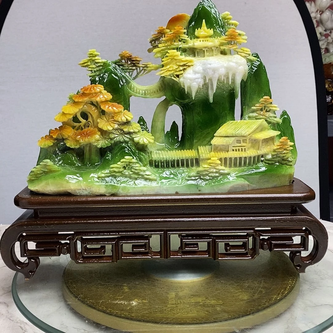 石材中式风格摆件