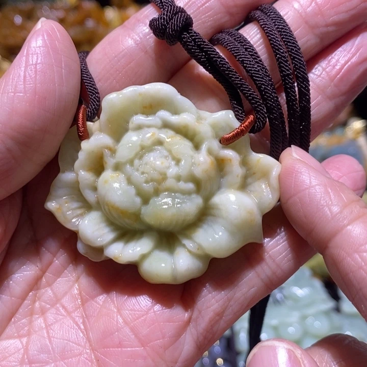 岫玉岫玉吊坠未镶嵌