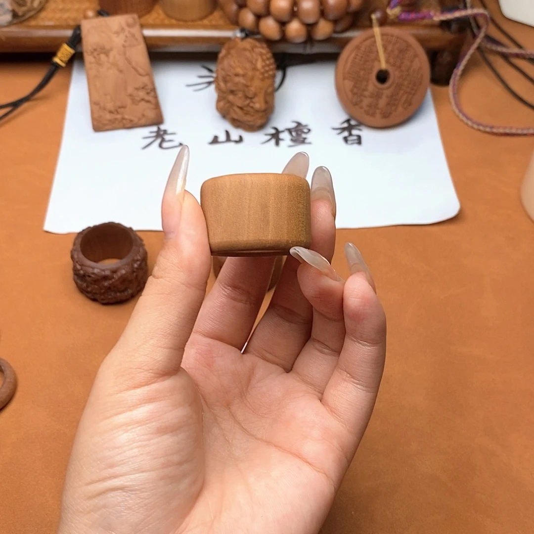 檀香木手串/手链素扳指