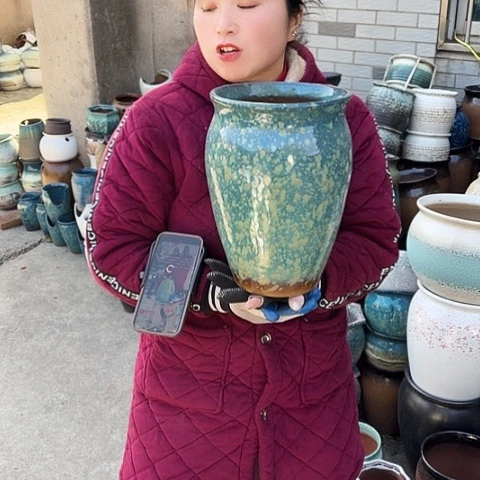 口20高29瑕疵盆子。