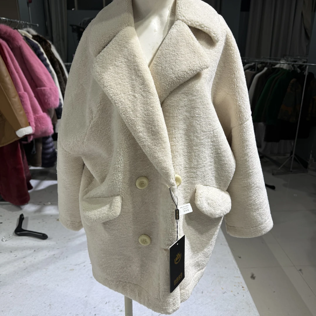 F28时尚女装貂绒外套气质百搭