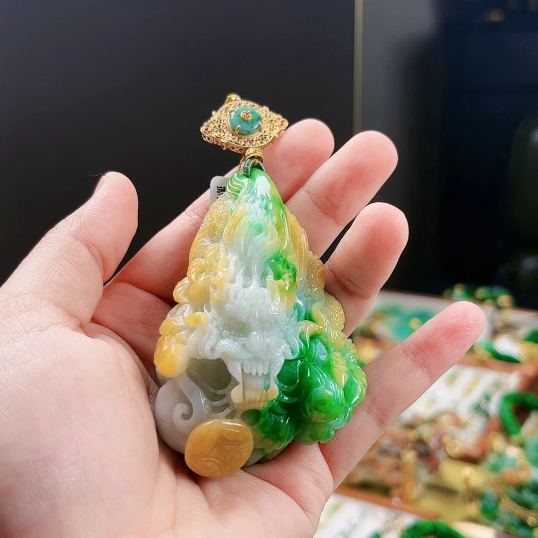 【闪购商品】吊坠(赠链)未镶嵌翡翠瑞*