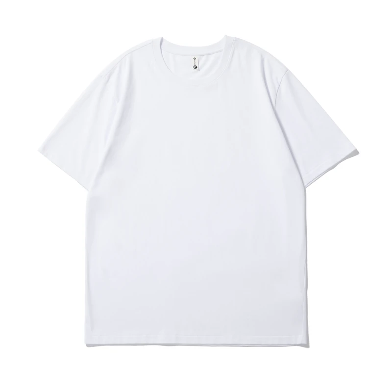 直大码男装90-500斤夏季7A棉料净版纯色短袖