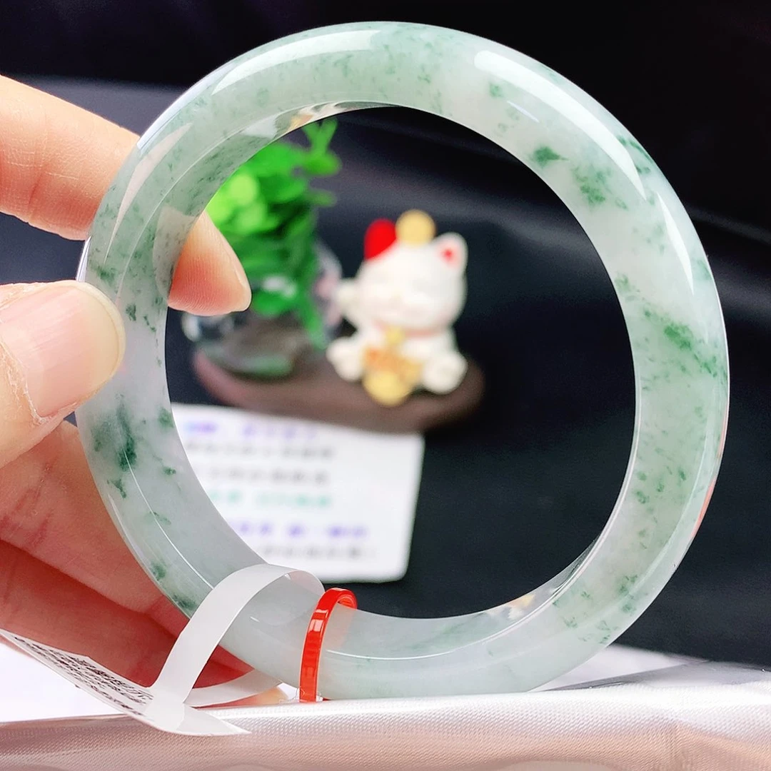 未镶嵌手镯翡翠59圈