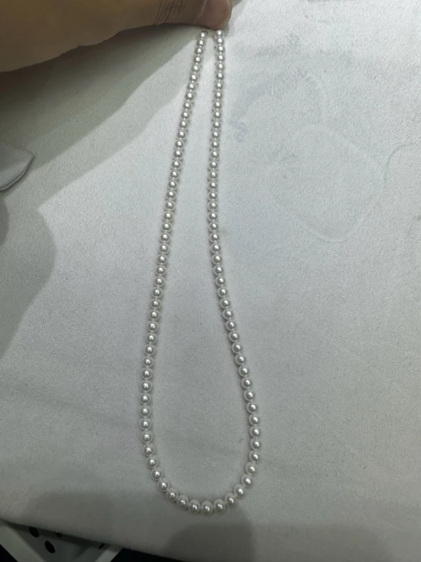 4-4.5极光无暇冷白光淡水有核珍珠一物一拍