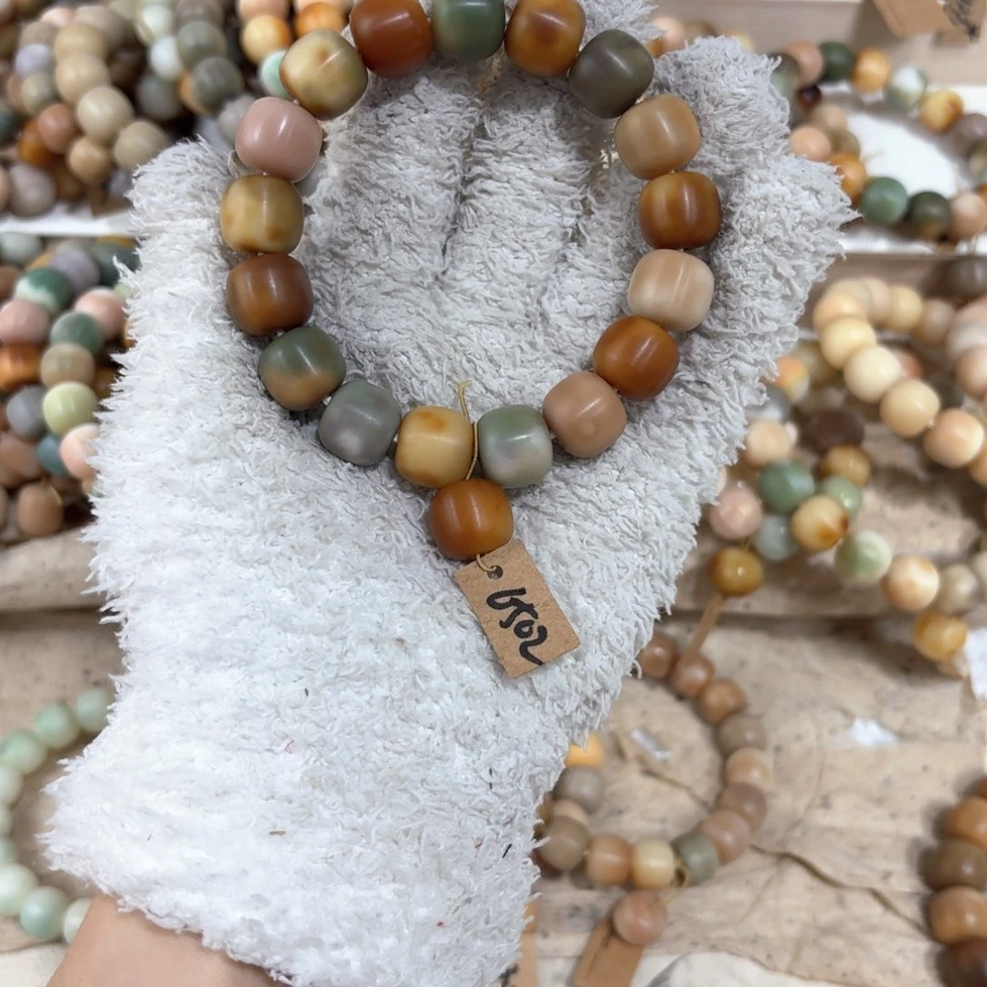 菩提根/象牙果吊坠6502卡14桶珠