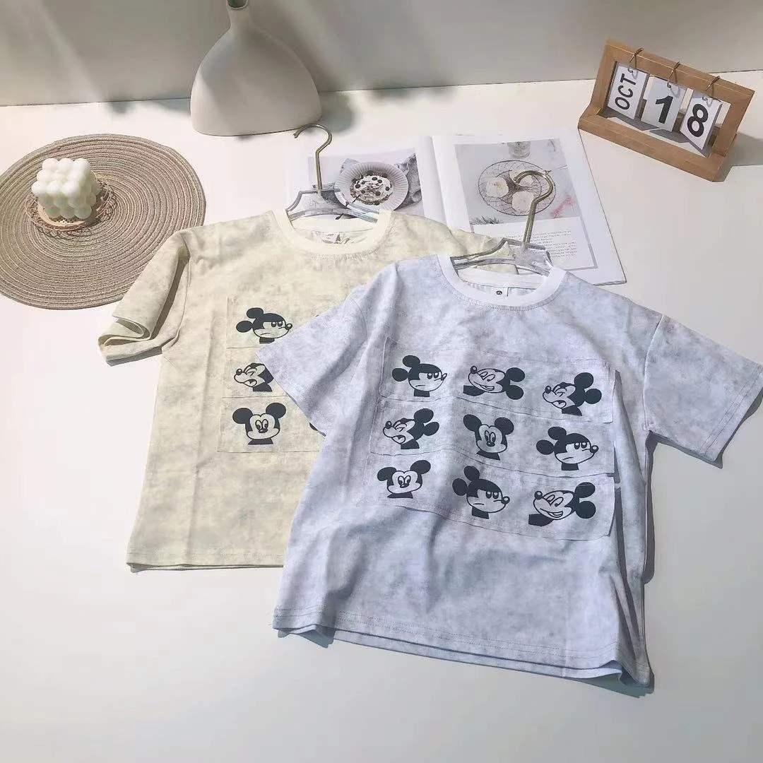 C070儿童夏季短袖T恤小奇款6036