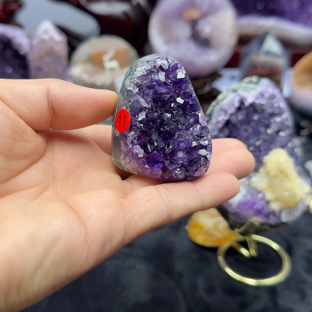 水晶未镶嵌珠宝半成品