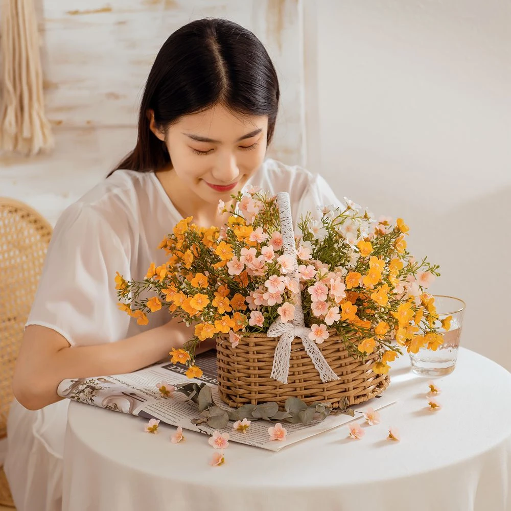 装饰品美空满天星束仿真花假花绿植物婚庆INSMW83114