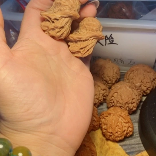 吊坠文玩核桃小鸟